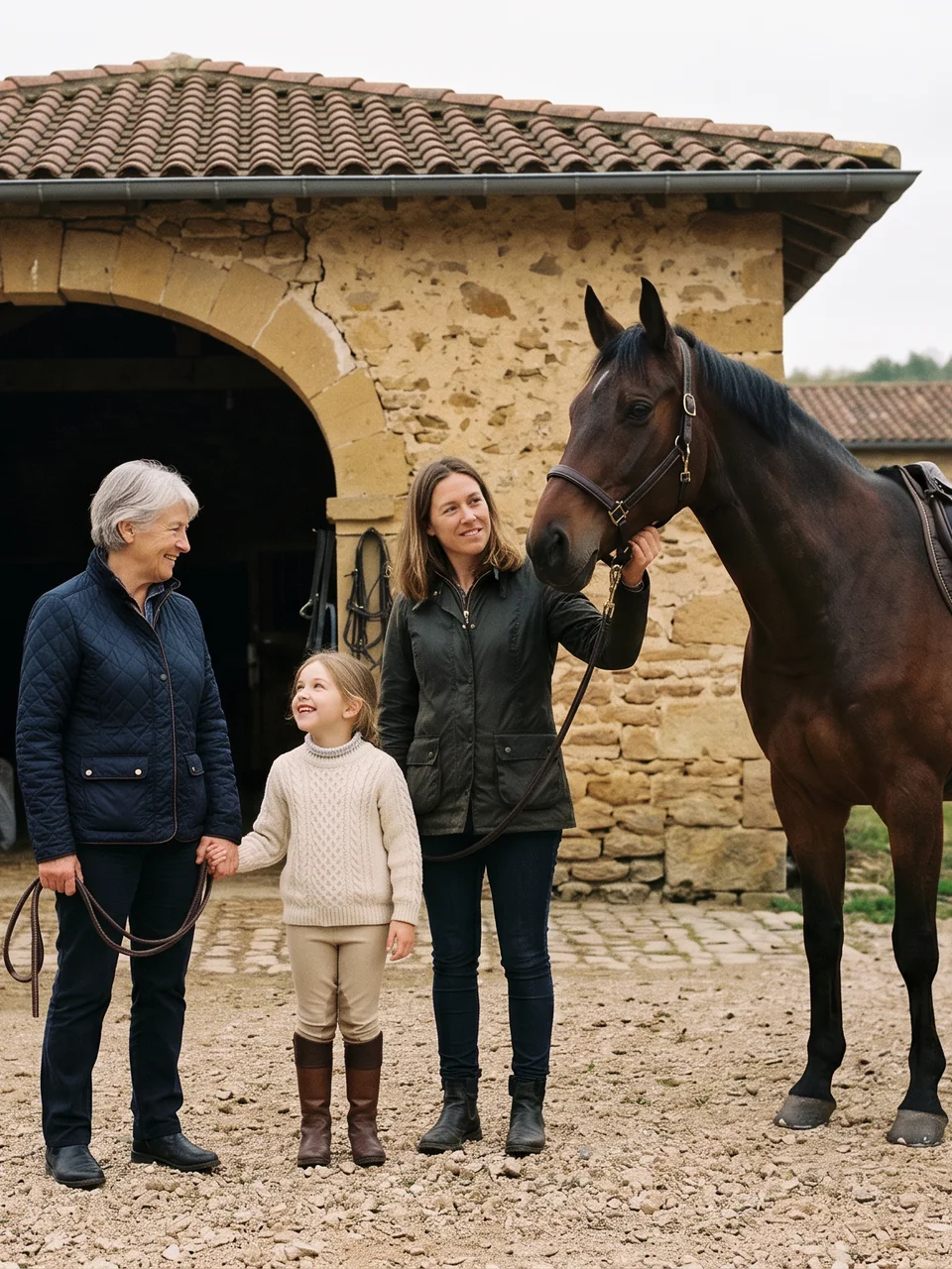 L'équipe, L'Étrier Dromois, centre équestre à Montélimar