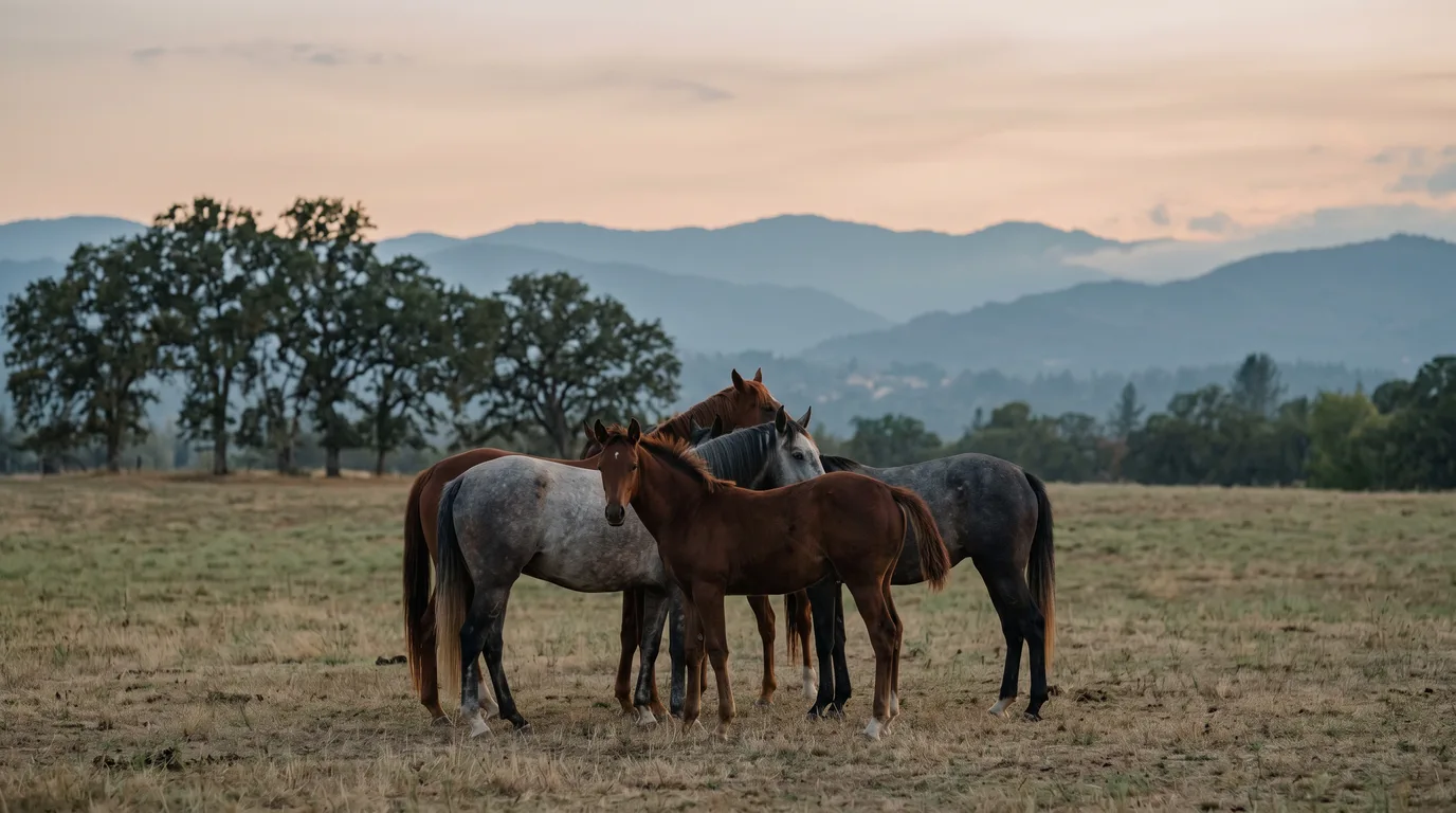 Chevaux en liberté, L'Étrier Dromois, Drôme